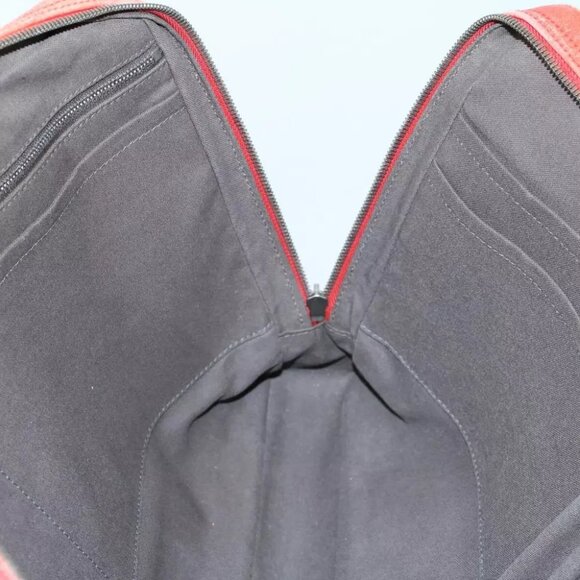 LOUIS VUITTON Damier Infini Porte Documents Voyage Bag Orange M56004 Auth 55372 - Picture 13 of 16